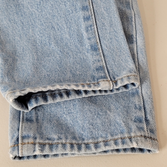 Rolla's High Rise Slim Dusters Distressed Mid-Weight Denim Ankle Jean - Size 25 - Picture 10 of 16